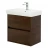 BelBagno MARINO-CER-1200-4C-SO-2-BRDL-P тумба с раковиной на две чаши четырьмя ящиками подвесная