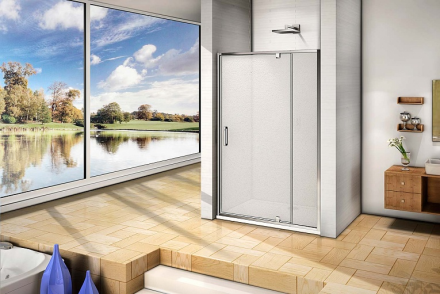 Good Door Orion WTW-PD-110-C-CH Душевая дверь