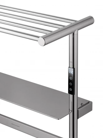 Wonzon &amp; Woghand Dusseldorf WW-A208-BR Полотенцесушитель электрический темный графит
