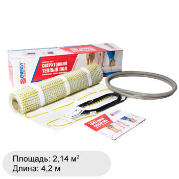 Energy Mat 2,14 - 340 Электрический мат двухжильный
