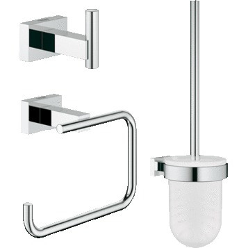 Grohe Essentials Cube 40757001 Комплект аксессуаров 3в1 City Restroom