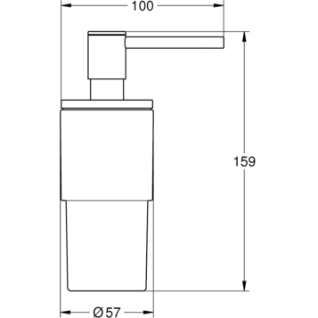 Grohe Atrio 40306003 Дозатор жидкого мыла