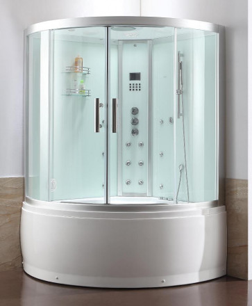 EAGO DA325HF8 Душевая кабина с ванной 135x135