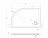 BelBagno UNO TRAY-MR-UNO-RH-120/80-550-35-W-L-CR душевой поддон из искусственного мрамора в комплект
