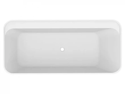 UNI-FLOW KUBE FS324-1700 Matt White Ванна отдельностоящая