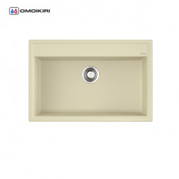 Omoikiri Daisen 77-BE мойка 770x510 ваниль