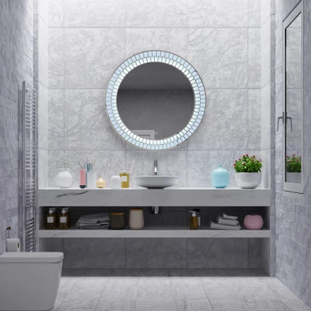 Azario Армада d770 LED-00002513 Зеркало c подсветкой и диммером сенсорный выключатель