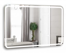 Azario Давид LED-00002533 Зеркало c подсветкой и диммером сенсорный выключатель 800х550