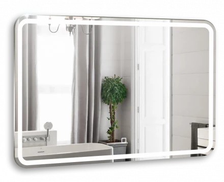 Azario Давид LED-00002533 Зеркало c подсветкой и диммером сенсорный выключатель 800х550