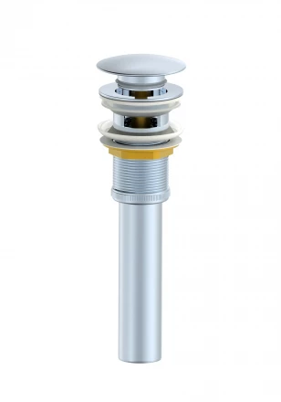 Wonzon &amp; Woghand WW-88SS03-CR Донный клапан для раковины с переливом хром