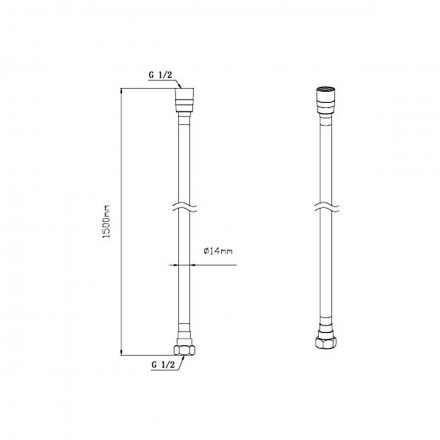 Vincea VSFW-431T1RCH Душевой комплект