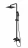 Wonzon &amp; Woghand Diamond WW-88739011-MB Душевая система черный матовый