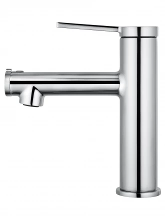 Wonzon &amp; Woghand WW-H1017-CR Смеситель для раковины с функцией полоскания черный матовый