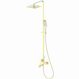 Wonzon &amp; Woghand Flex WW-88047072-BG Душевая система брашированное золото