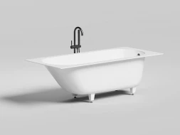 Salini Ornella 102312G Ванна встраиваемая белый 180x80