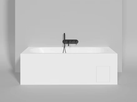Salini Ornella 102312G Ванна встраиваемая белый 180x80