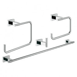 Grohe Essentials Cube 40778001 Комплект аксессуаров 4в1 Master Restroom