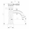 Lemark Jasmine LM6606B смеситель для раковины Lemark Jasmine LM6606B смеситель для раковины