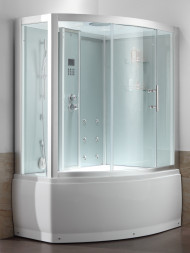 EAGO DA328F8 R душевая кабина с ванной 150x100