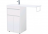 Aquanet Токио 110 L белый тумба с раковиной (напольная, 1 ящик, 2 дверцы)