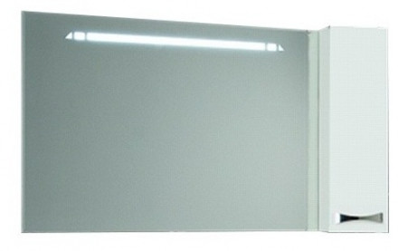 Акватон Диор 120 белый 1A110702DR01R Зеркало шкаф справа