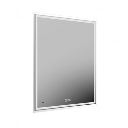 Kerama Marazzi Tecno 70 зеркало c LED с подсветкой, с функцией антизапотевание, белый глянцевый