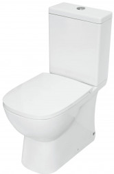Унитаз-компакт Sanita luxe Quadro Slim с сиденьем soft close