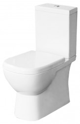 Унитаз-компакт Sanita luxe Quadro Slim с сиденьем soft close