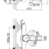 D&K Rhein Marx DA1393501 Смеситель для ванны D&K Rhein Marx DA1393501 Смеситель для ванны