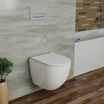 D&amp;K Matrix DT1396016 Унитаз подвесной безободковый