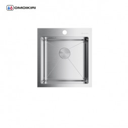 Omoikiri Akisame 46-IN мойка 460x510 нержавеющая сталь