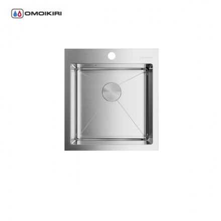 Omoikiri Akisame 46-IN мойка 460x510 нержавеющая сталь