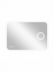 Континент Bliss Led 1000х700 зеркало с увеличительным зеркалом, часами