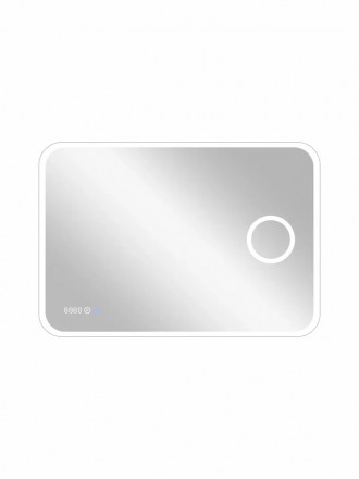 Континент Bliss Led 1000х700 зеркало с увеличительным зеркалом, часами