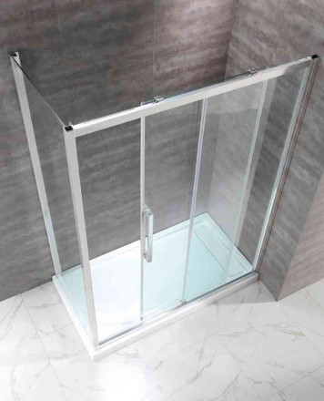 CEZARES ANIMA-W-BF-2-160-C-Cr душевая дверь