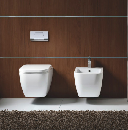 BelBagno Alpina BB10100CHR унитаз подвесной безободковый (чаша)