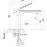 Cersanit ODRA А63050 Смеситель для раковины Cersanit ODRA А63050 Смеситель для раковины