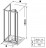 Ravak Supernova SDZ2-70 Душевая дверь 01V1010011