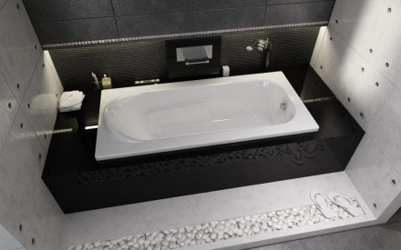 Riho Columbia 150x75 без гидромассажа акриловая ванна