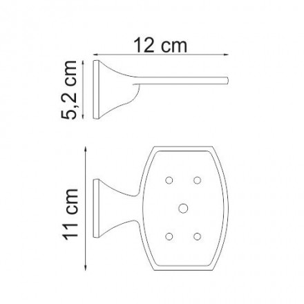 Wasserkraft Wern К-2569 Мыльница решетка