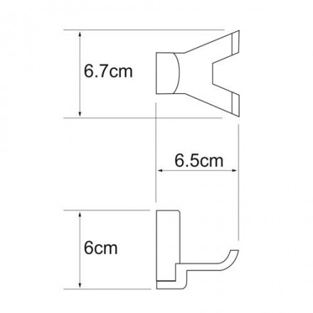 Wasserkraft Leine WHITE К-5023WHITE Крючок двойной