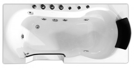 Gemy G9246 B Акриловая ванна 170x80 левая