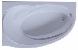 Aquatek Бетта 150x95 Акриловая ванна левая без гидромассажа
