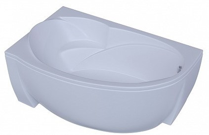 Aquatek Бетта 150x95 Акриловая ванна левая без гидромассажа