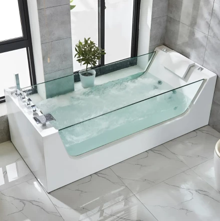 Ceruttispa C-453A Акриловая ванна с гидромассажем 180x80