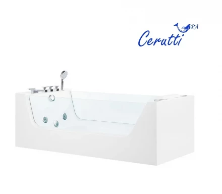 Ceruttispa C-453A Акриловая ванна с гидромассажем 180x80