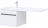 Aquanet Токио 120 L белый тумба с раковиной (подвесная, 1 ящик)