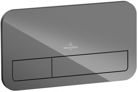 Villeroy Boch ViConnect 922400RA клавиша смыва (стекло серое)