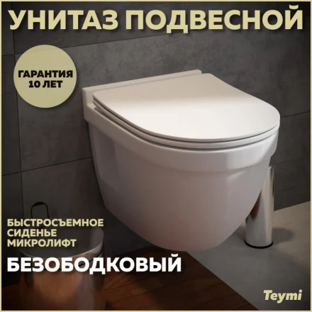 Teymi T40806 Унитаз подвесной