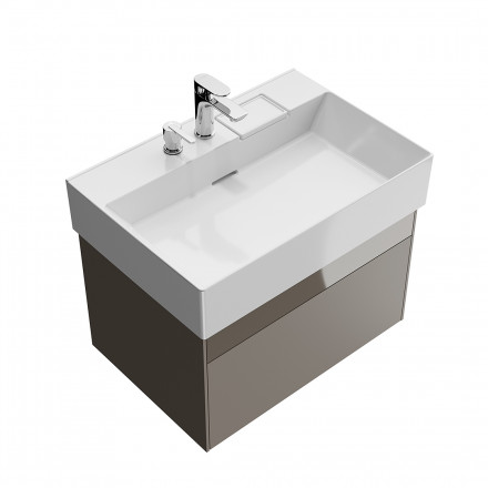 Kerama Marazzi 70 Logica тумба подвесная 2 ящика, песчаный
